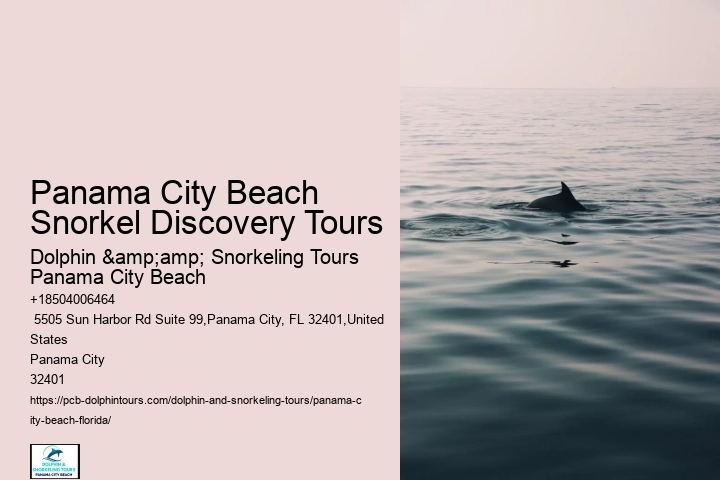 Panama City Beach Snorkeling Tours Land